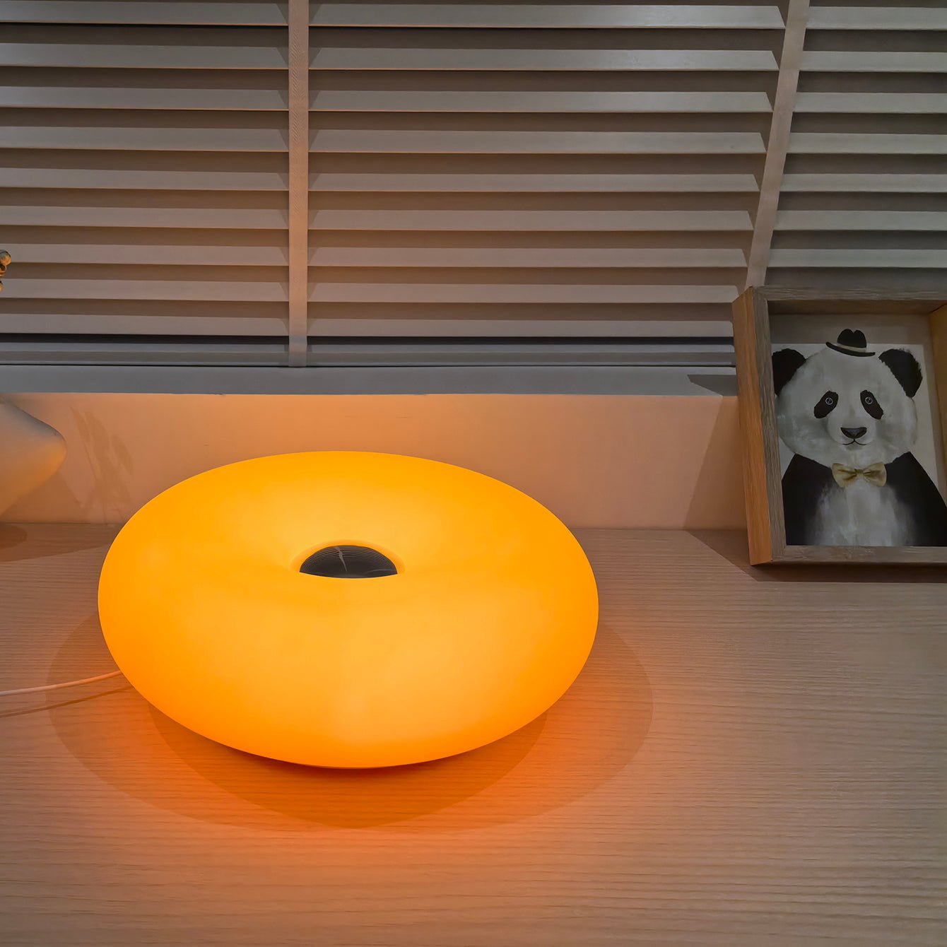 Lampe Donut - ZenAura™ - Orange - Mon Univers - Mes Lumières