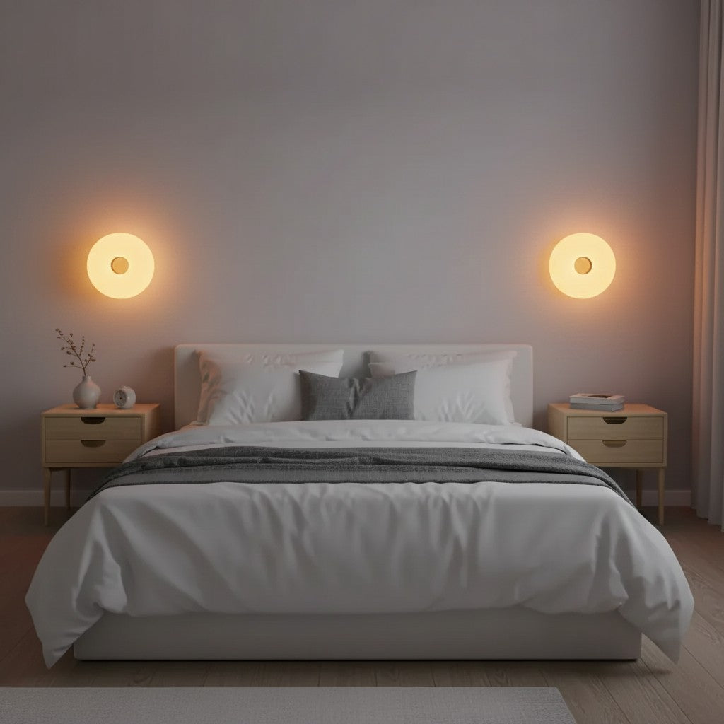 Lampe Donut LED - LumiAura Blanche