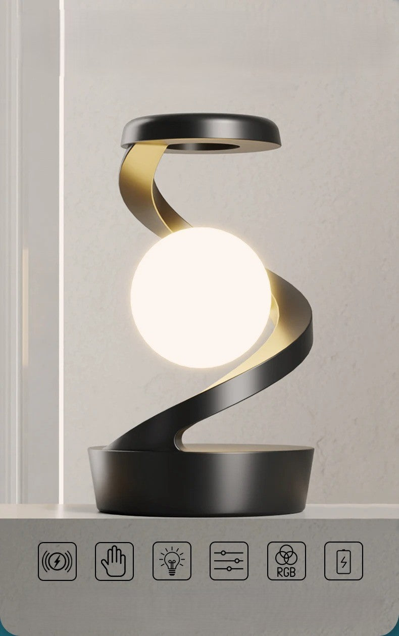 Lampe de Table créative, lampe flottante rotative | MagicGlow