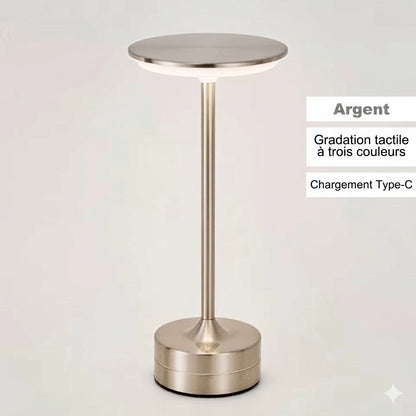 Lampe LED Portable Sans Fil silhouette épurée design contemporain — Mon Univers - Mes Lumières