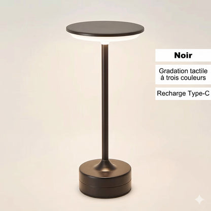 Lampe LED Portable Sans Fil finitions métalliques premium — Mon Univers - Mes Lumières