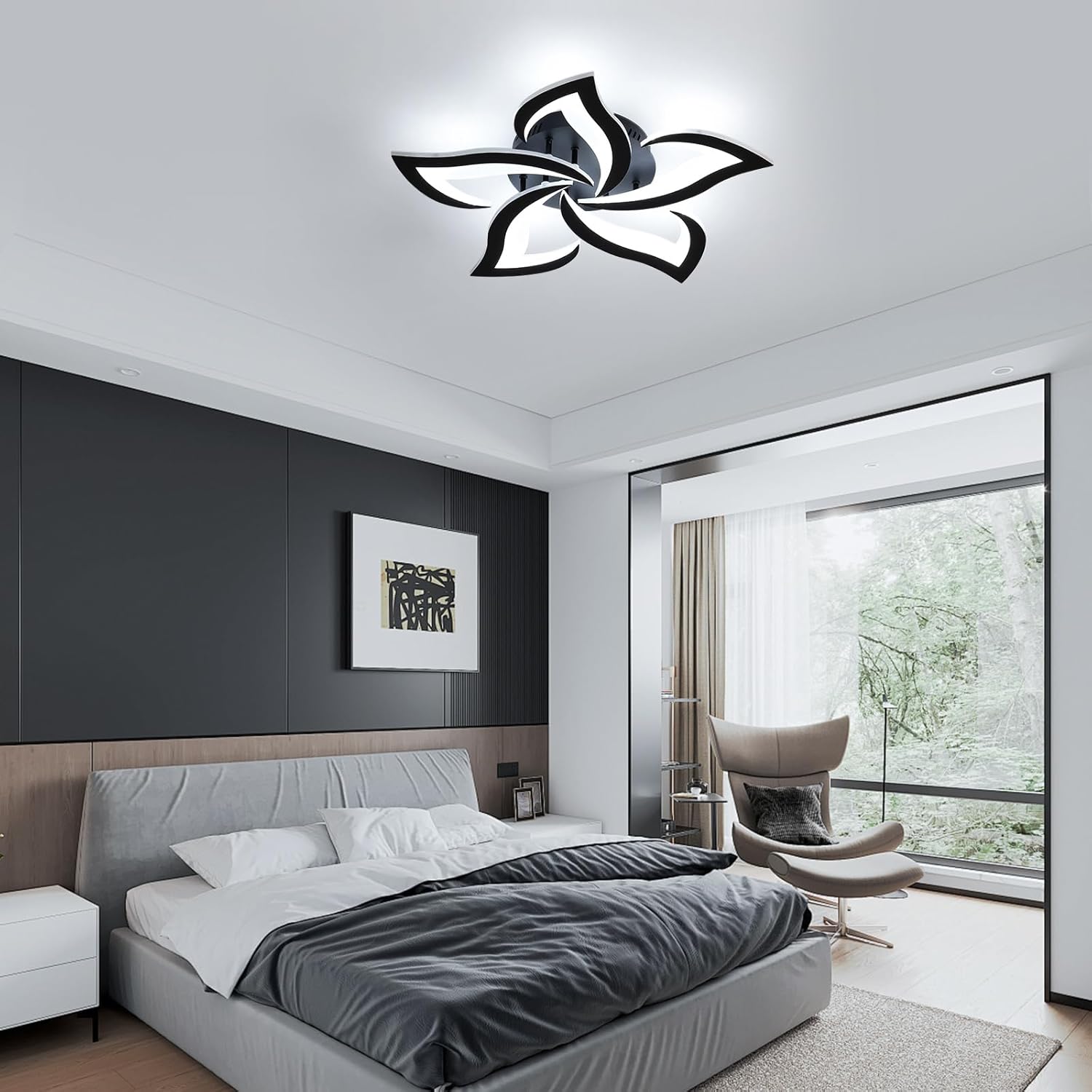 Lustre - IrisShine™ - Noir - Mon Univers - Mes Lumières