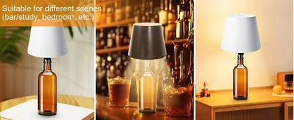 Lampe Eco-Touch Bouteille Design recharge USB câble inclus — Mon Univers - Mes Lumières