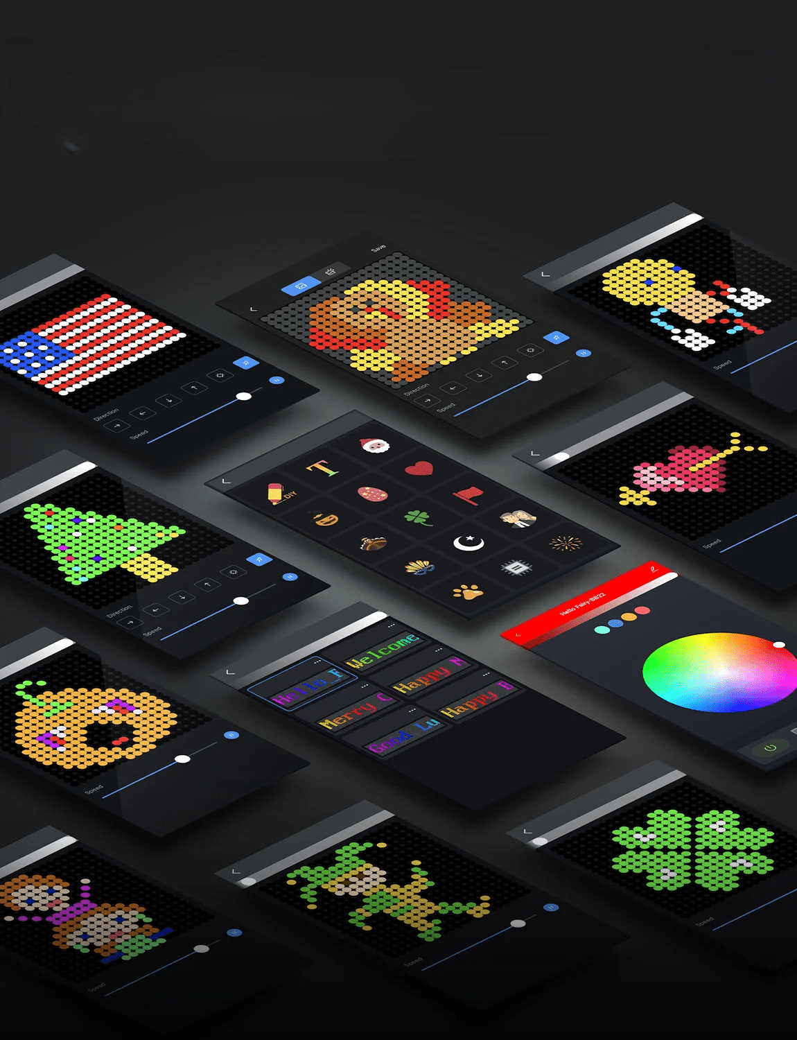 Rideau lumineux Led intelligent guirlande | ColorSync - Mon Univers - Mes Lumières