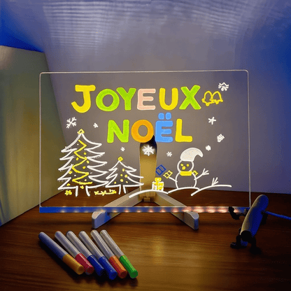 Tableau de notes LED veilleuse | MagicDraw - Mon Univers - Mes Lumières