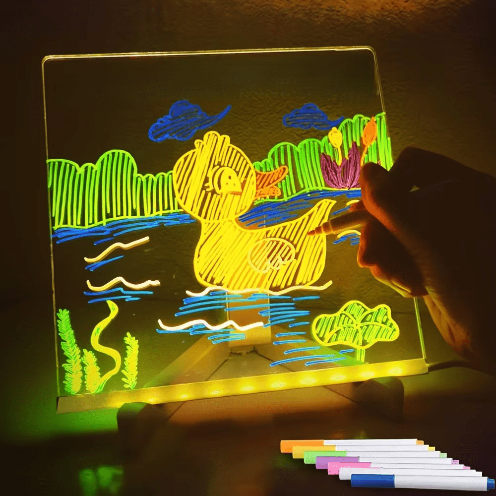 Tableau de notes LED veilleuse | MagicDraw - Mon Univers - Mes Lumières