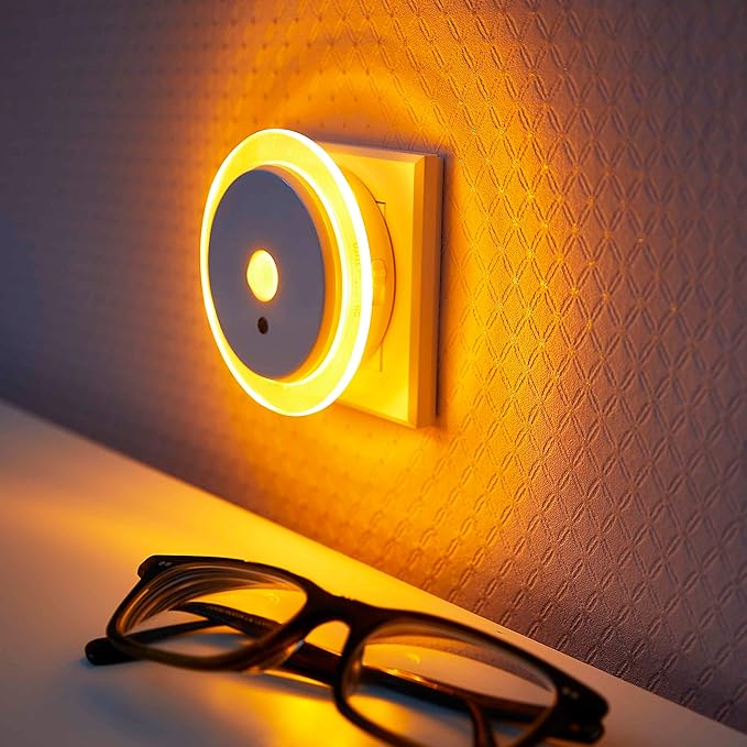 Veilleuse LED - SoftGlow™ - Ambre - Mon Univers - Mes Lumières
