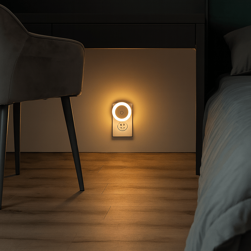 Veilleuse LED - SoftGlow™ - Beige - Mon Univers - Mes Lumières