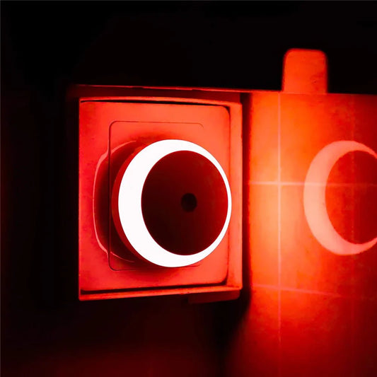 Veilleuse LED - SoftGlow™ - Rouge - Mon Univers - Mes Lumières