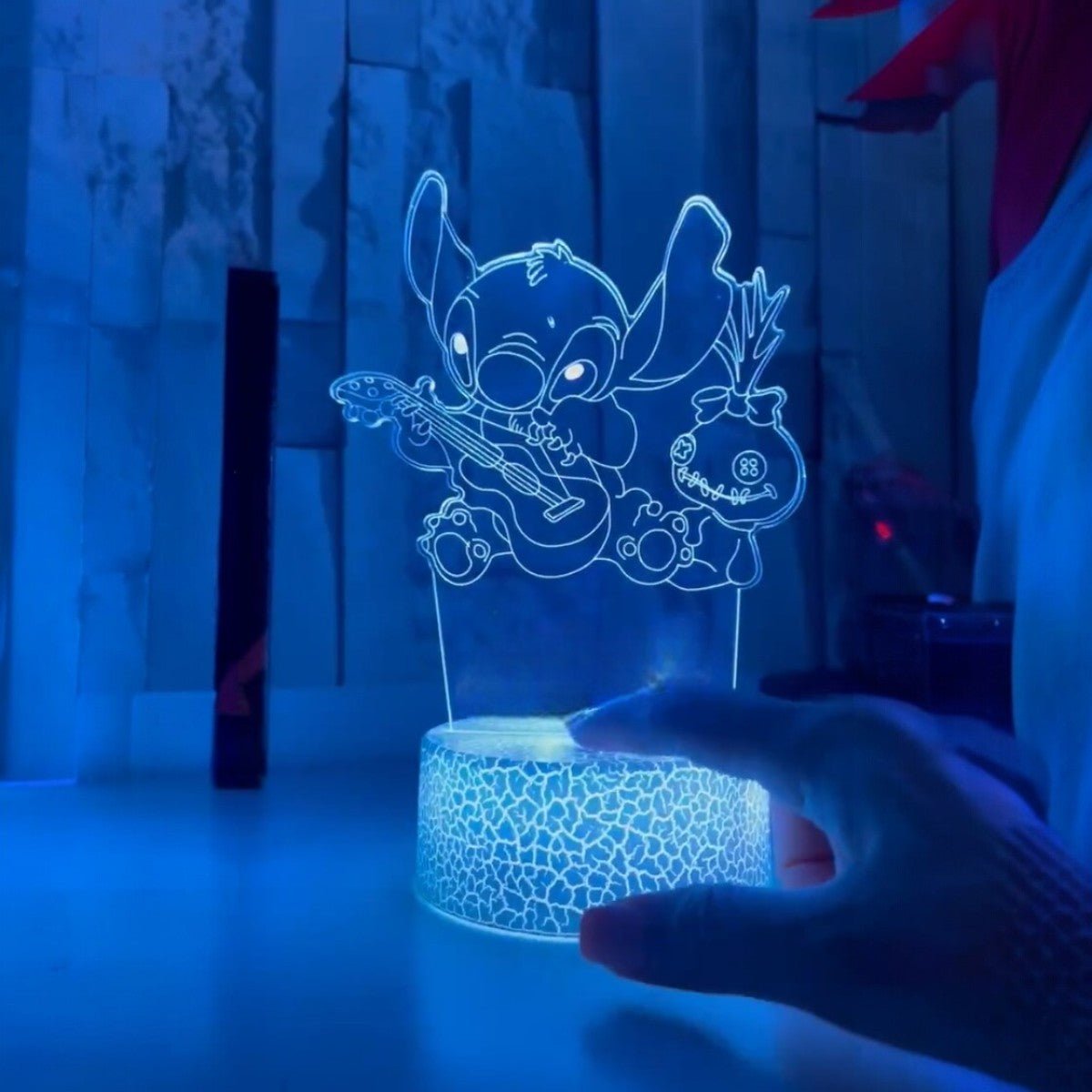 Veilleuse LED - StitchDream™ - Guitarise - Mon Univers - Mes Lumières