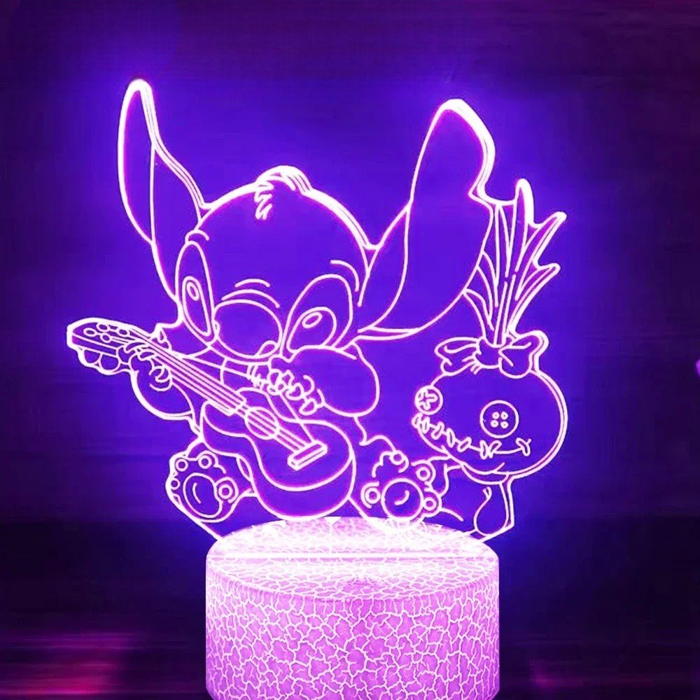 Veilleuse LED - StitchDream™ - Guitarise - Mon Univers - Mes Lumières
