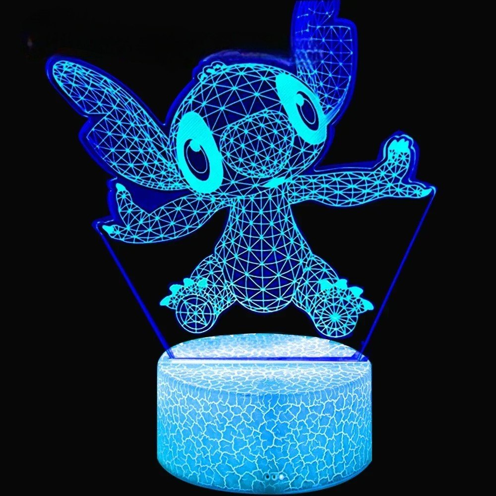 Veilleuse LED - StitchDream™ - Maillage 3D - Mon Univers - Mes Lumières